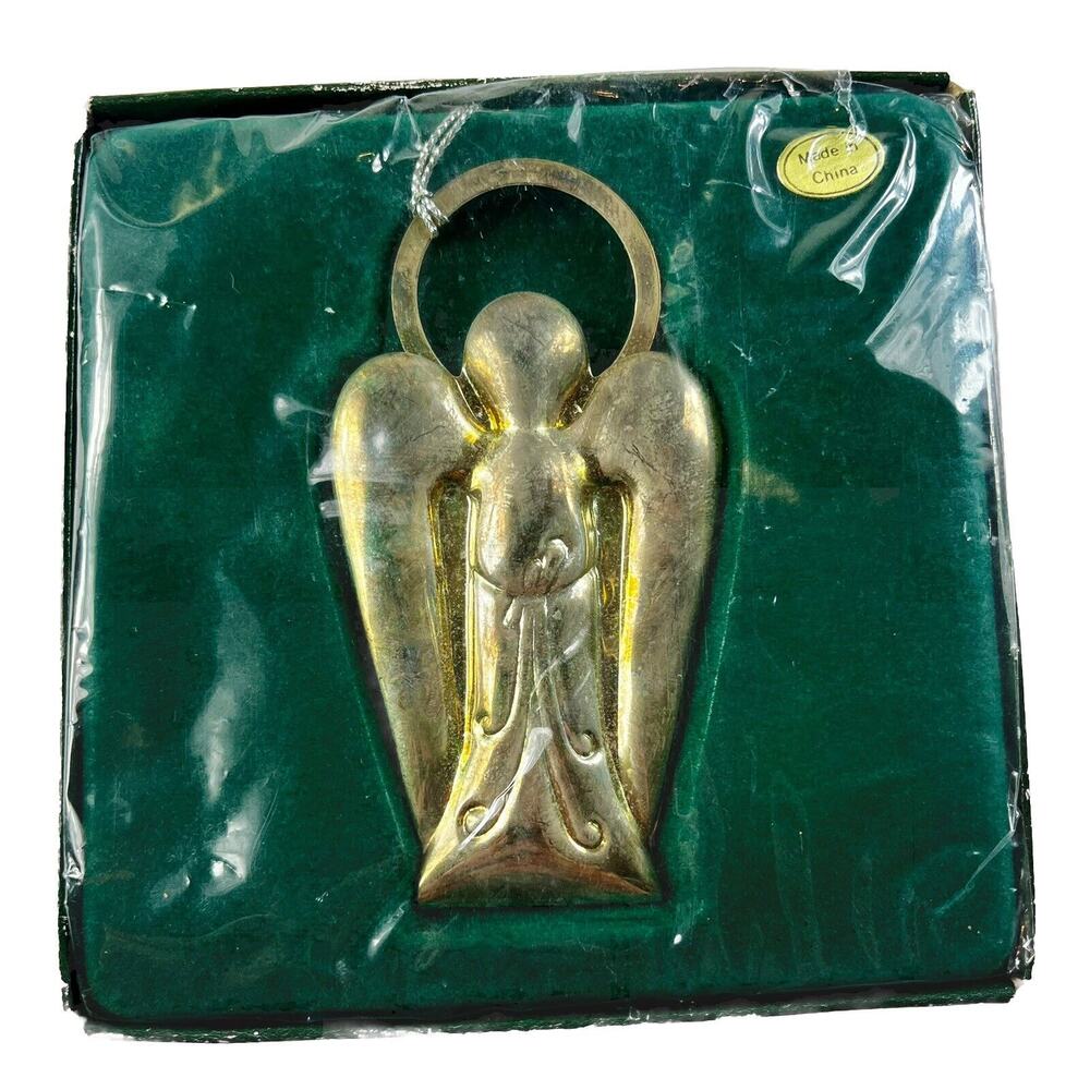 Dayton’s Department Store-Silver Plated Angel Christmas Ornament -Now MACY’S- MN
